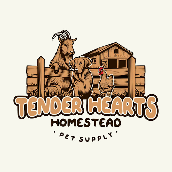 create awesome farm logo design