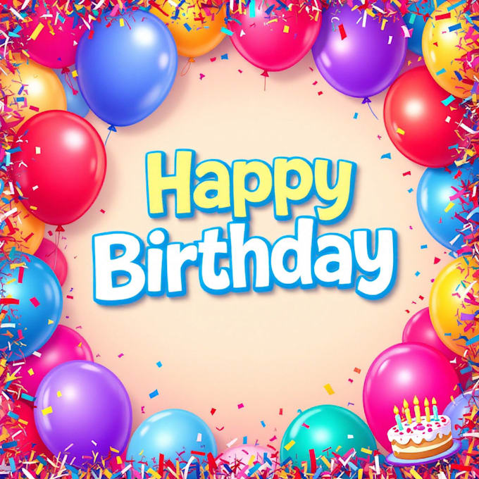 creative happy birthday posters and invitations design