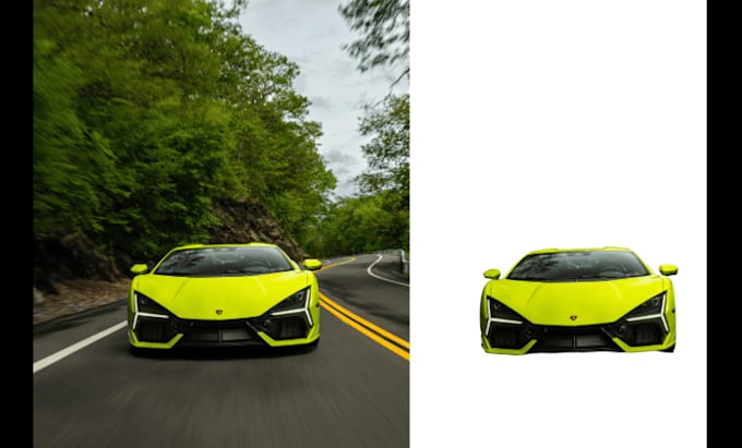 do background removal, remove objects, recolor objects