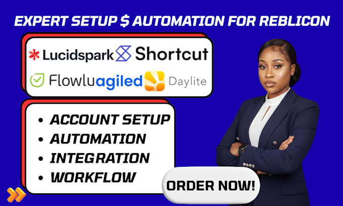 setup and customization for lucidspark, shortcut, daylite, flowlu and agiled