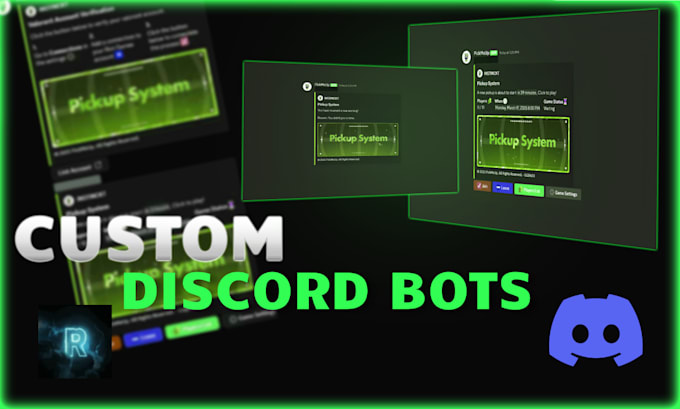 Make and setup a custom discord bot for you by Recline_ | Fiverr