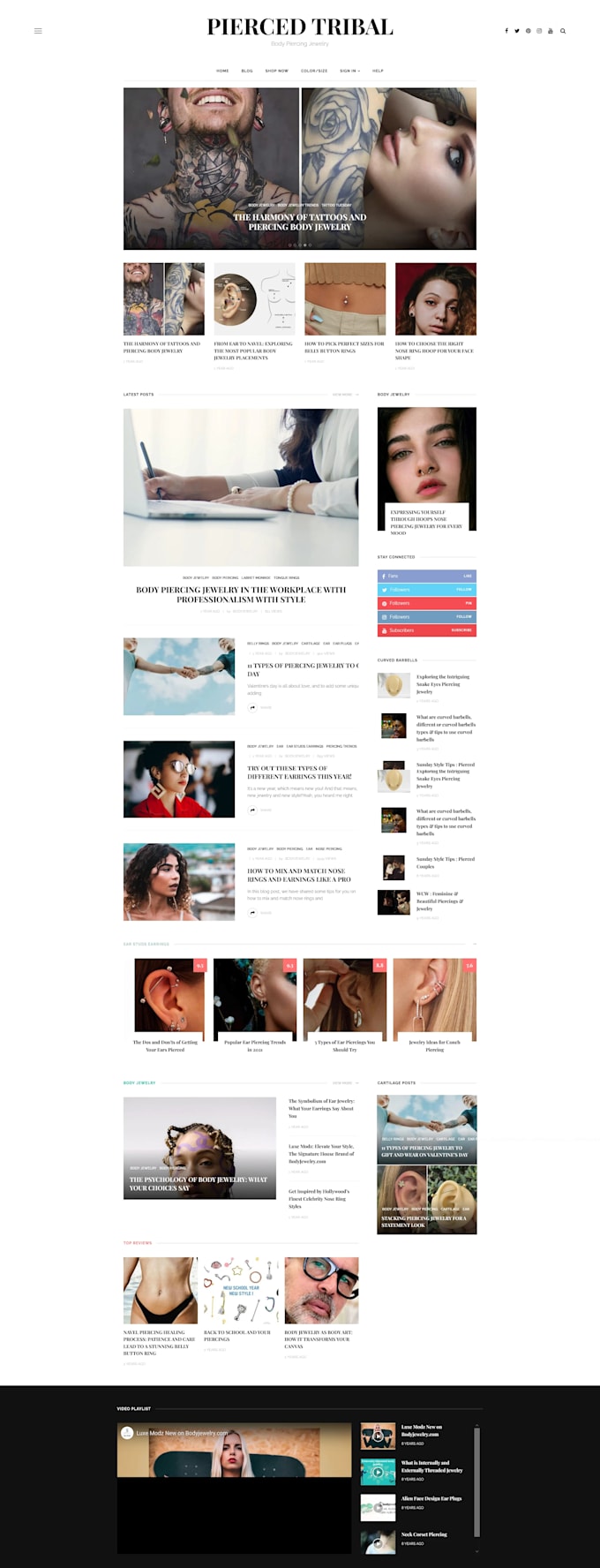design clean and responsive wordpress website