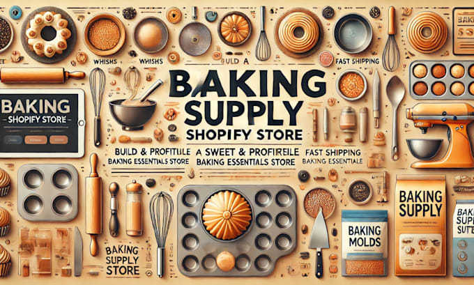 baking supply shopify store baking tools website baking ingredient shopify store