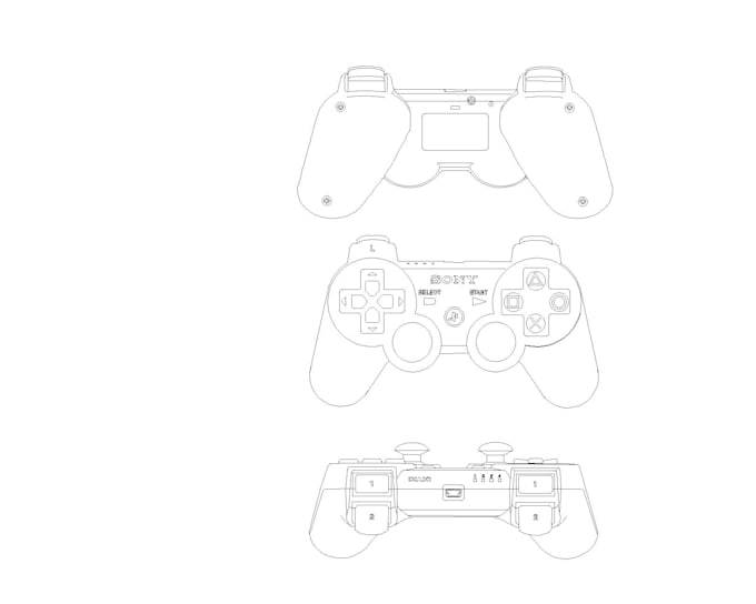 make a technical drawing illustrations , line drawing