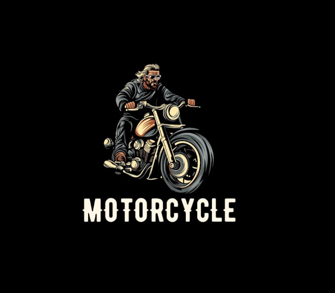 design vintage emblem herald motorcycle logo