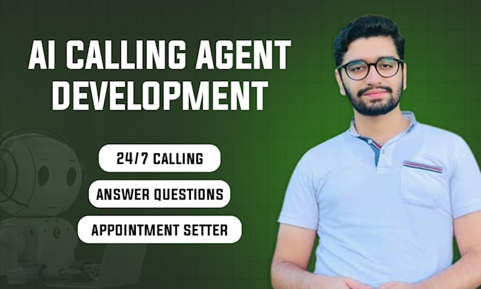 build custom ai calling agent or ai receptionist for your business