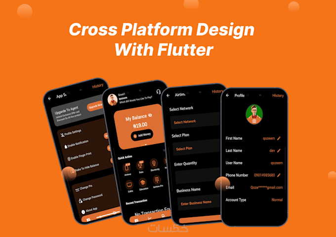 build a cross platform app for android and ios with flutter