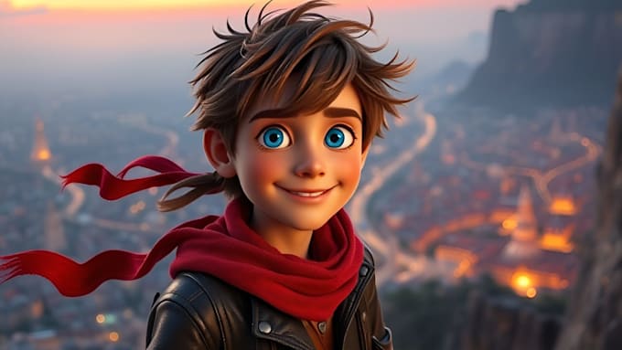 turn your text into pixar style art or characters