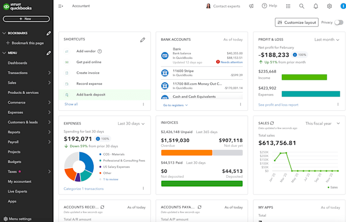 be your quickbooks online virtual accountant and bookkeeper