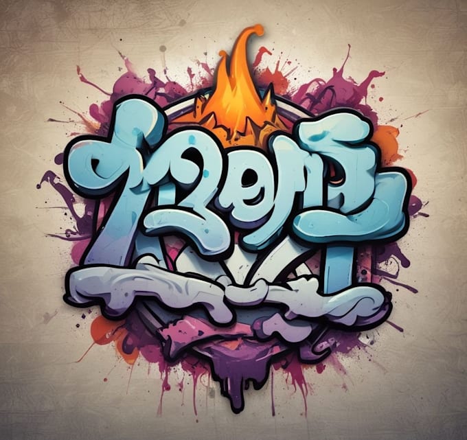create graffiti art design for your words or graffiti logo