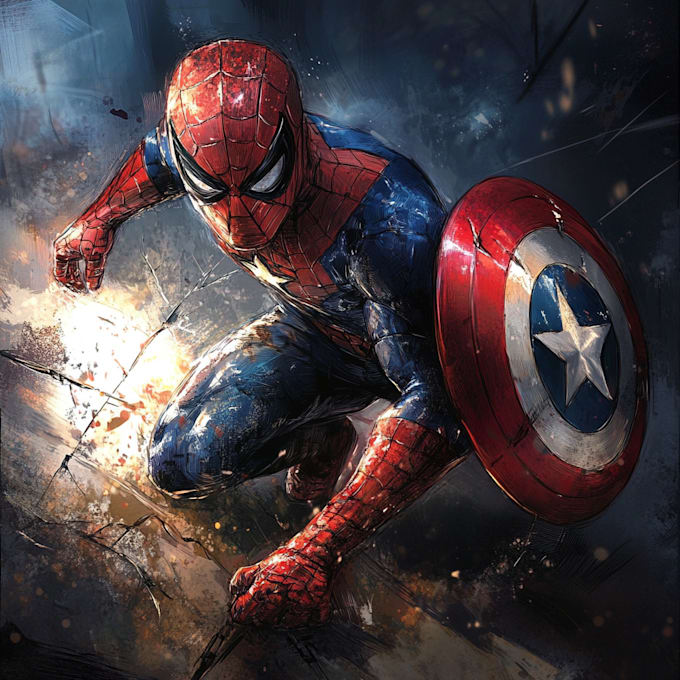 color your illustrations, comic books, cover
