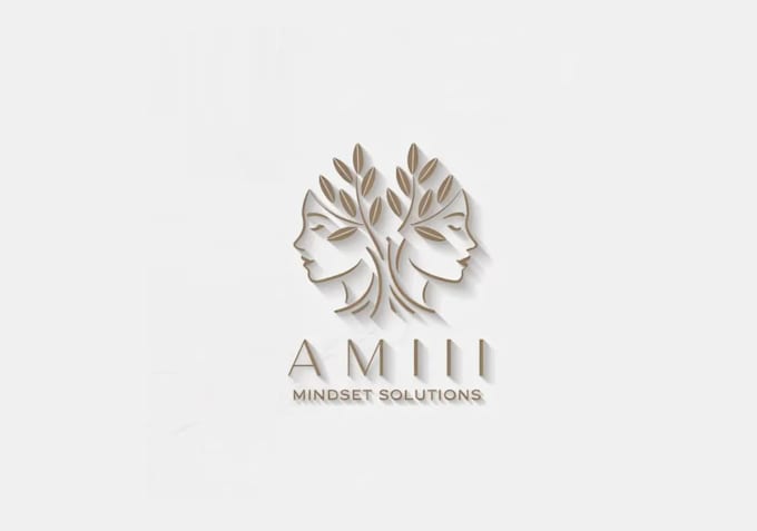 design amazing classic mindset logo with new concept