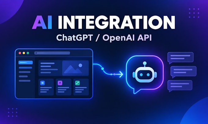 integrate chatgpt or openai API into your website or app