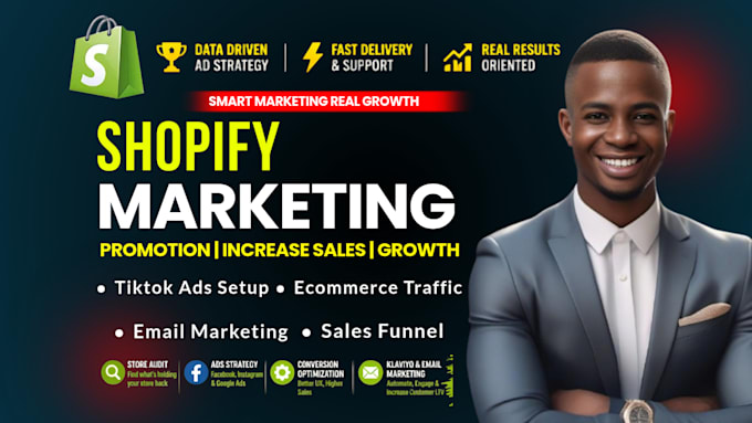 do shopify marketing, promote ecomerce store boost shopify sales with tiktok ads