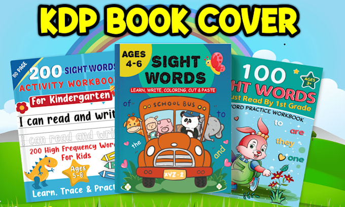 create amazon kdp bestselling low content book cover design