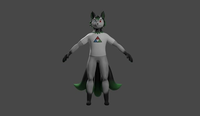 do vrchat model, vr character, vrchat avatar, 3d vtuber model, vrc modeling