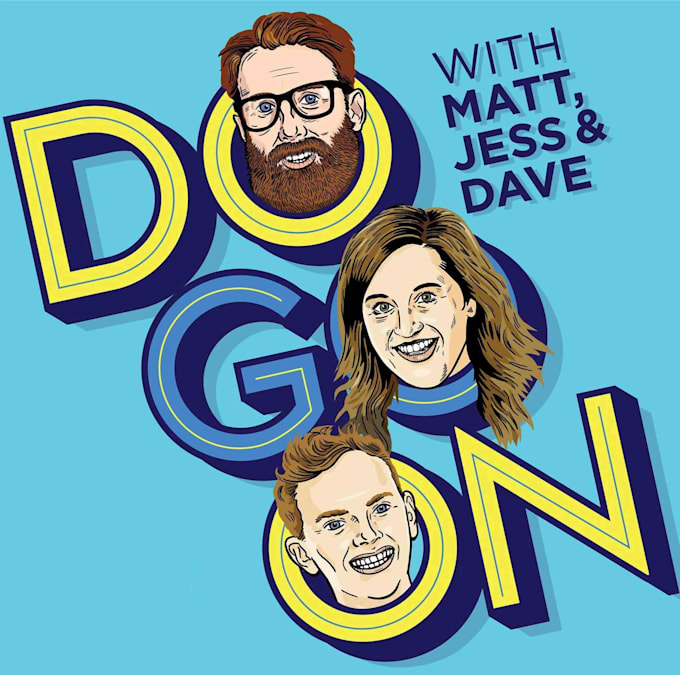modern podcast logo design