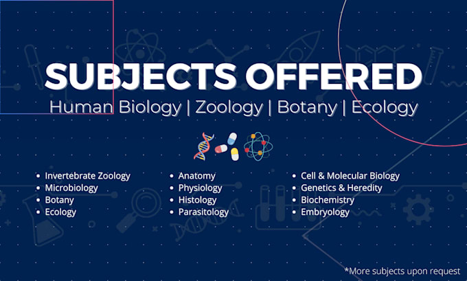 be your biology tutor