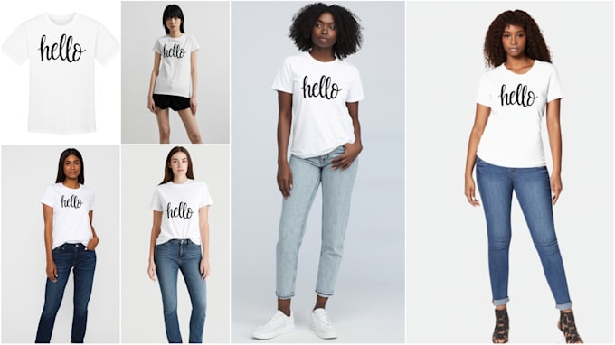 add your products to influencer models using ai