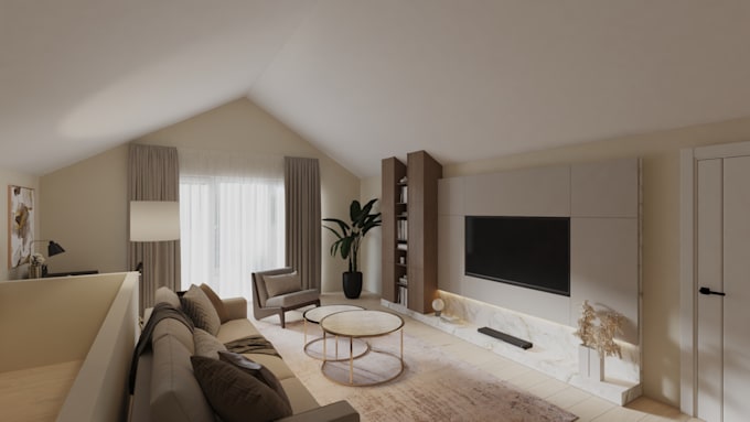 design 3d interiors for your home or apartment