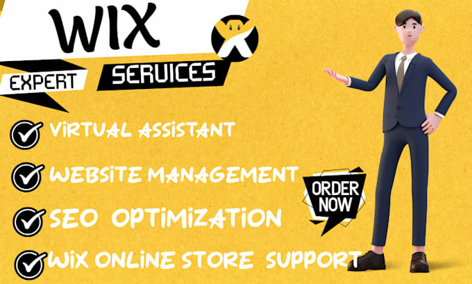 provide expert wix help  wix management, or wix virtual assistance wix expert