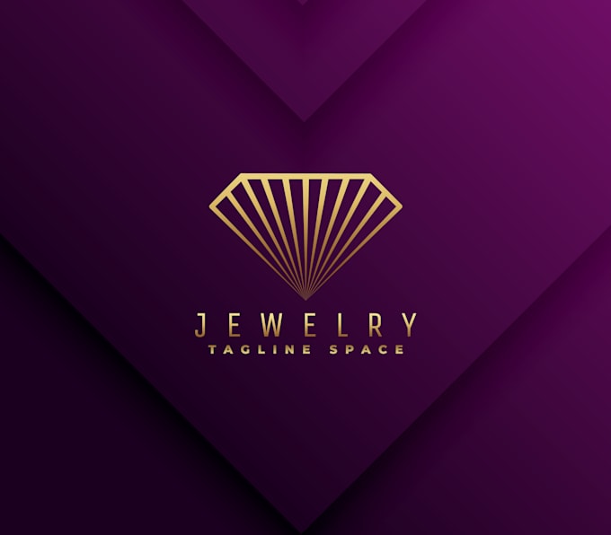 impressive unique and modern business jewelry logo design