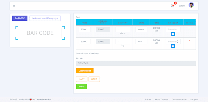develop a custom pos system for your business using PHP mysql mongodb