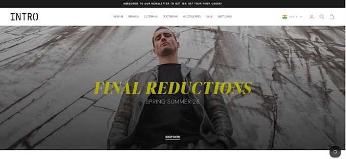 customize shopify theme, develop custom sections and fix shopify bugs