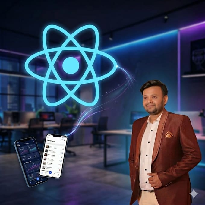 develop a high performance react native app android and ios