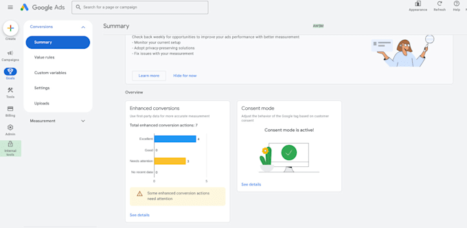 help with google ads conversions setup and troubleshooting