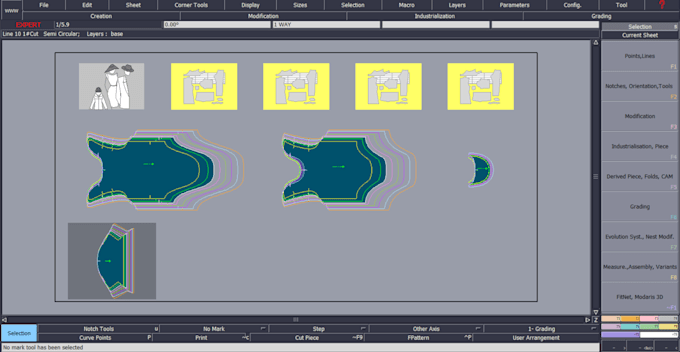do pattern grading and marker making