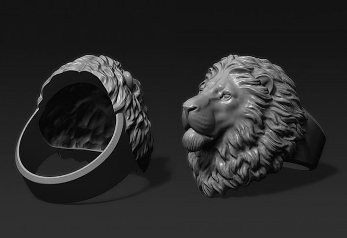 render 3d jewelry design, cad ring design, bracelet necklace cad design brush
