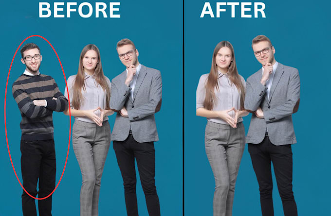 do object remove, people, unwanted object, remove person from photo
