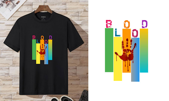 design bold typography t shirts for pod and streetwear