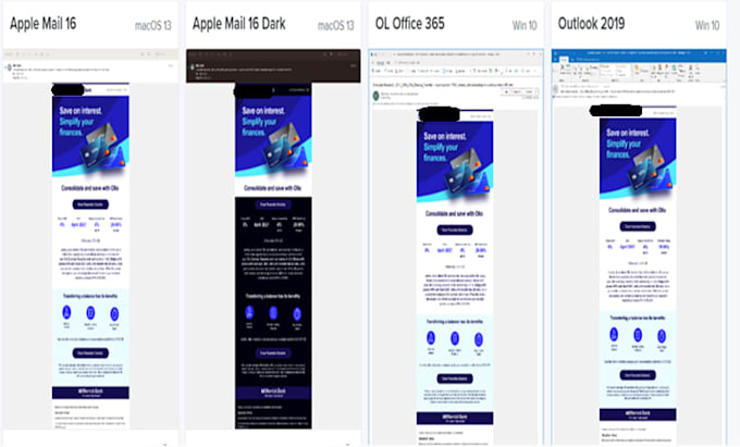 build responsive HTML email templates