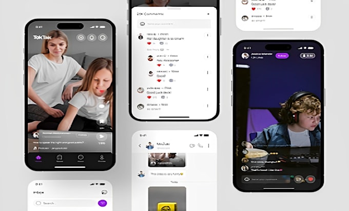 develop live streaming app video streaming app music streaming website