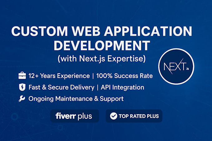 develop a highquality web application using react, nextjs, and laravel