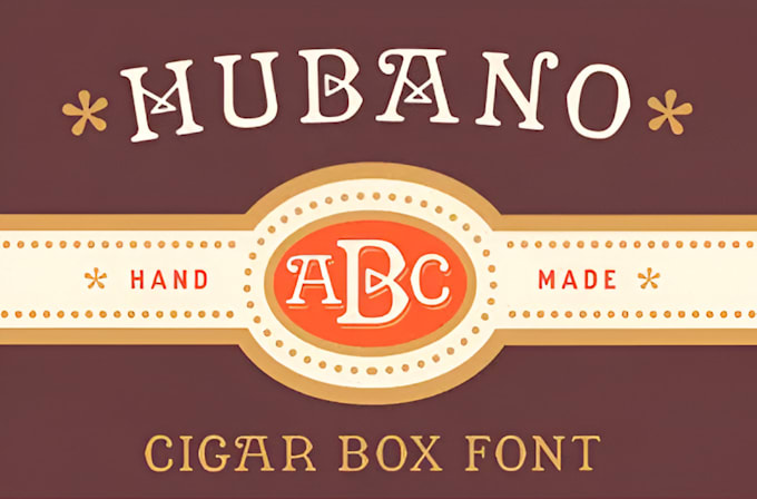 do modern cigar logo, bands, label, and cigar box design with free source file