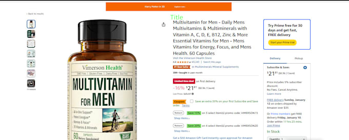 optimize amazon listings for higher visibility and sales
