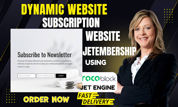 build subscription website membership website with jetmembership, lms website