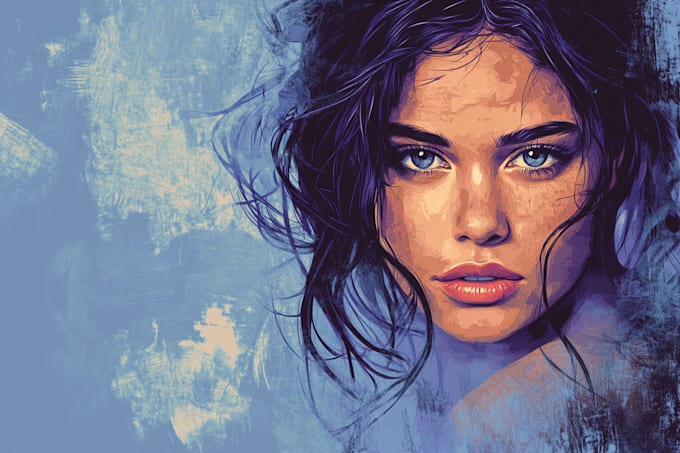 paint a realistic or fantasy portrait