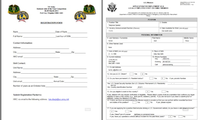 create fillable pdf form