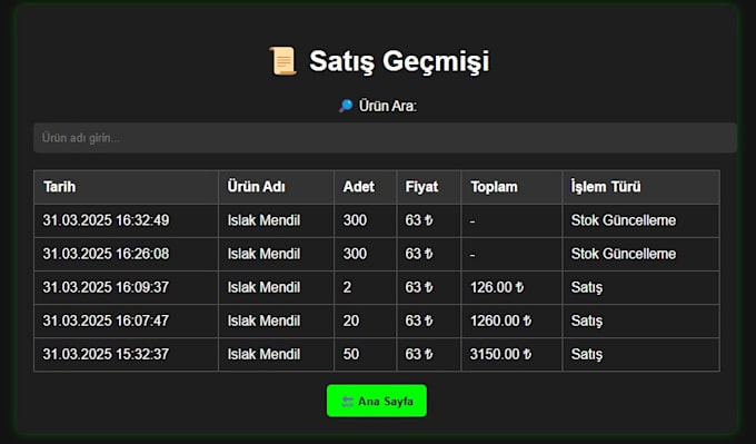 make a custom desktop stock management application