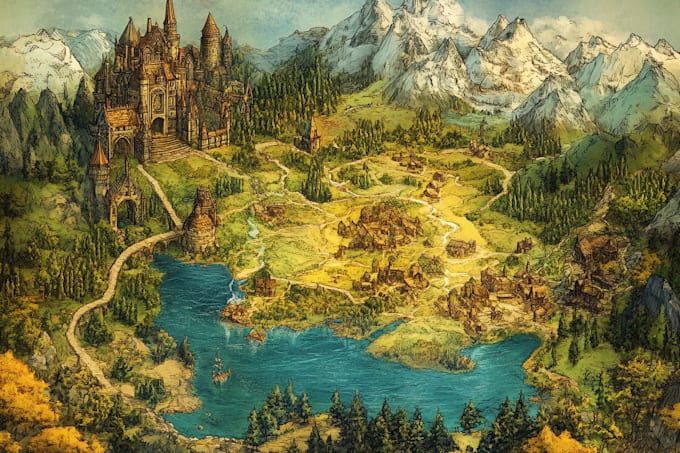 Rpg Map Making Books Create your perfect fantasy map for games, books, rpgs, or board games ...