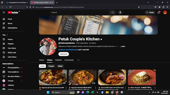 create and set up your youtube channel professionally