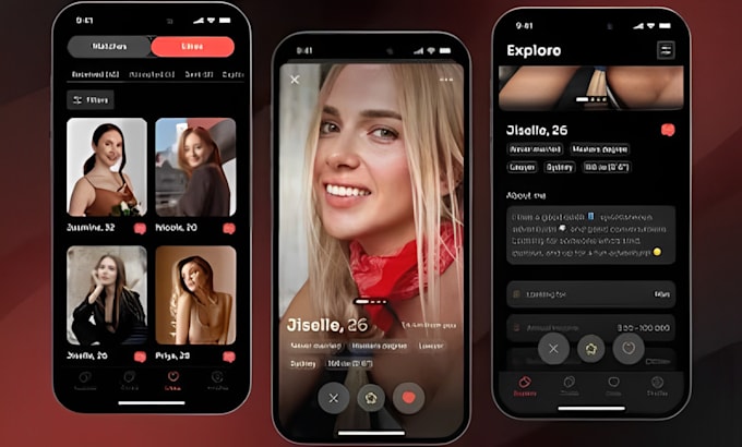 develop matchmaking app, online dating app, social chat app, escort tinder clone