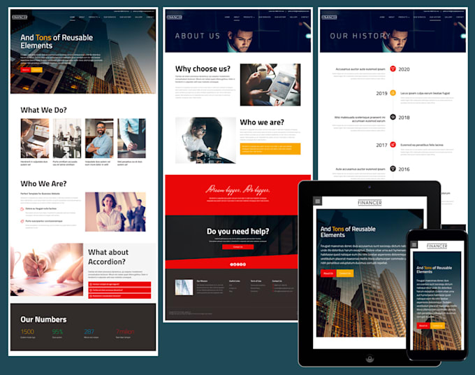 create a fullstack responsive website using mern stack or nextjs