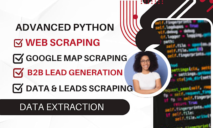 do python web scraping google map website data extraction b2b leads generation