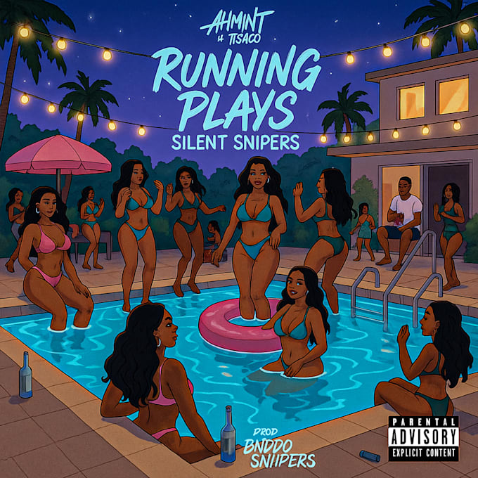 draw illustrated cartoon music covers for singles and albums