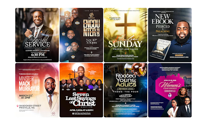design professional church flyers